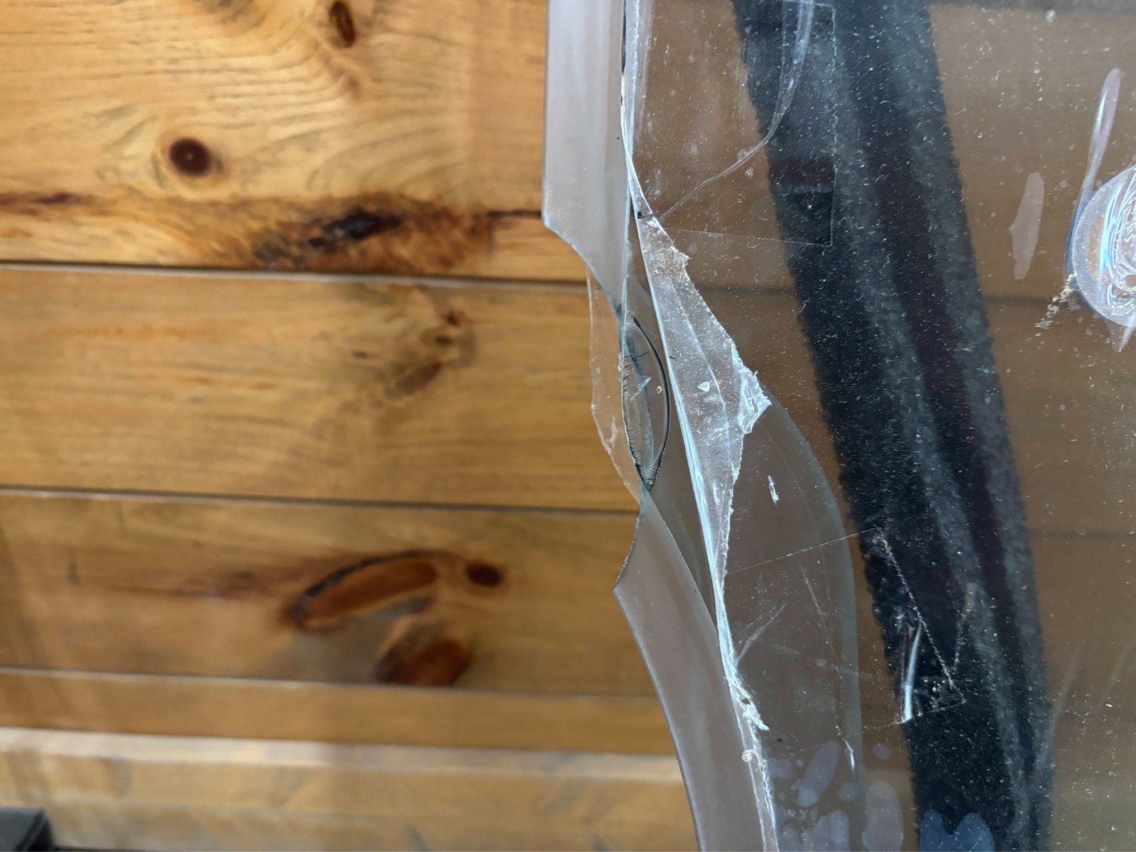 *Discounted* Tinted Takeuchi TLXXX 1/2" LEXAN Poly Forestry Door Skid Steer