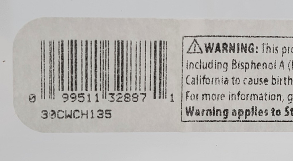 (6 Pack) Cambro CA30CWCH135 Food Pan Lid 1/3 Third Size Clear with Handle