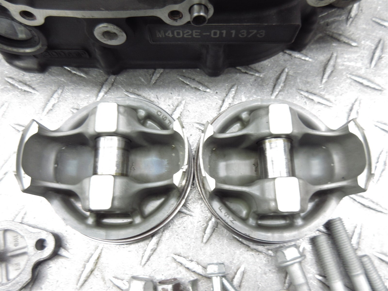 2016 15-17 Yamaha FZ07 FZ7 Crankcase Crank Case Engine Motor Block Piston Lot