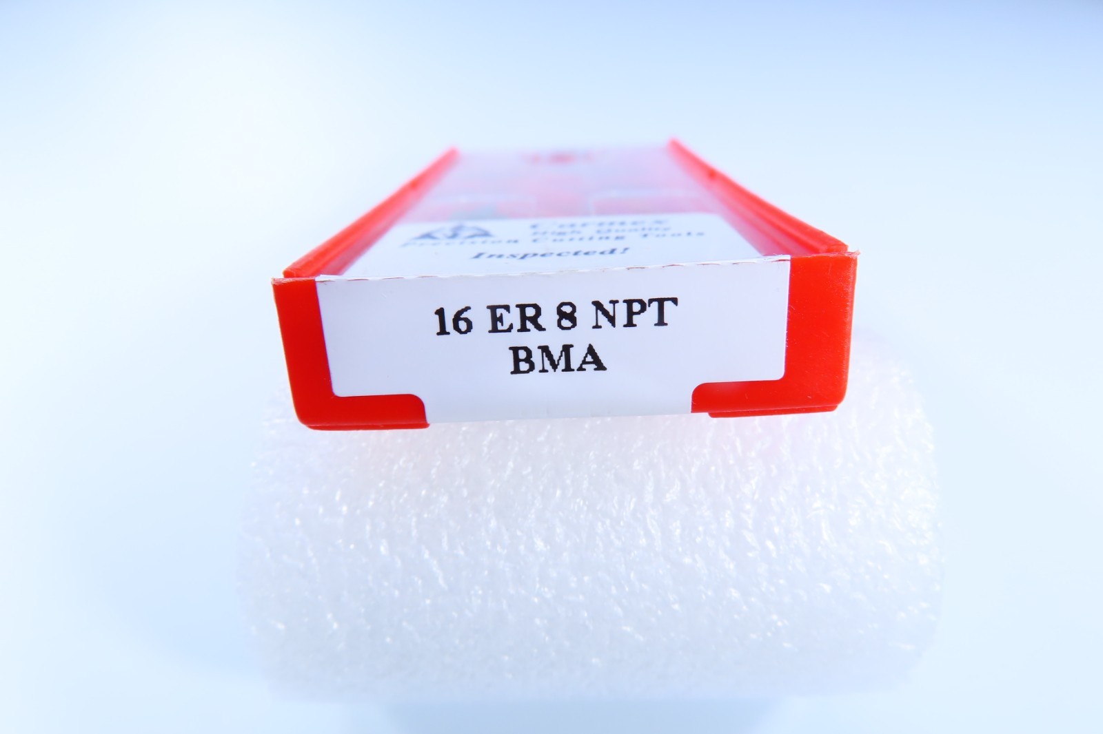 NEW BOX ( 10 PCS ) CARMEX 16 ER 8 NPT BMA LAYDOWN THREADING CARBIDE INSERTS