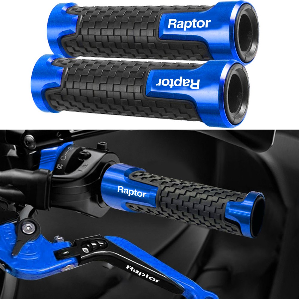 7/8" 22MM CNC Aluminum Handlebar Hand Grips For Yamaha RAPTOR 700 700R 660R 350