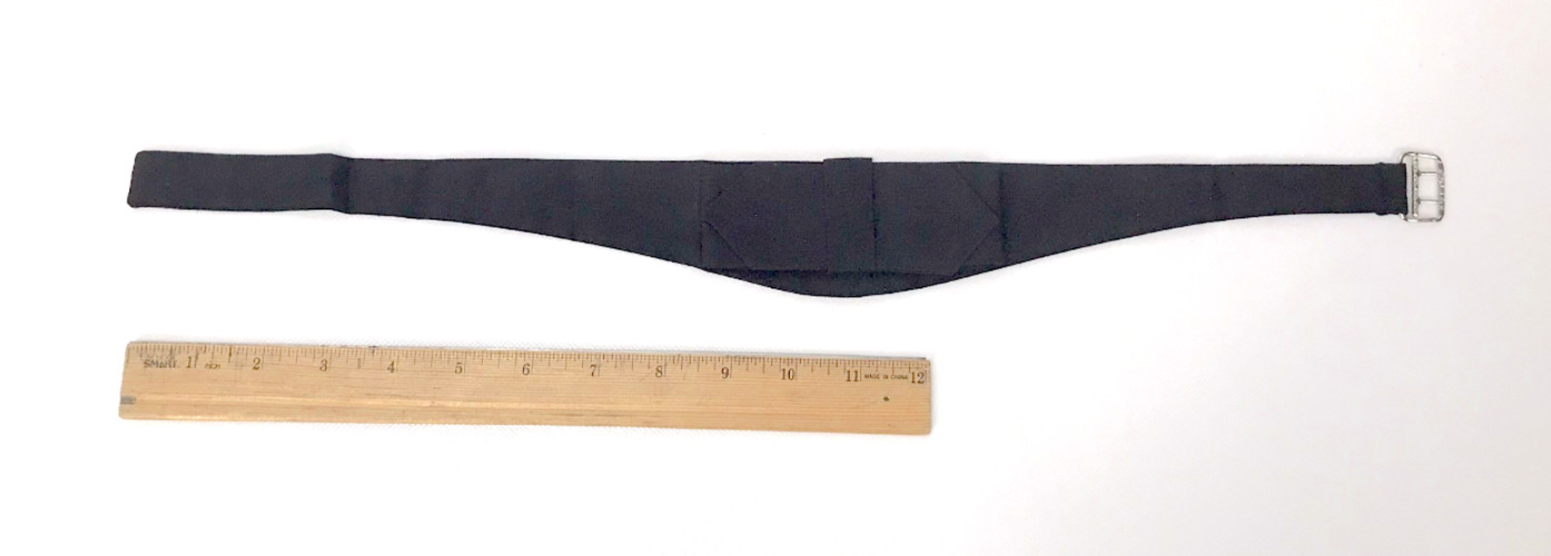 Pre-Tied Black Cravat - Neck Tie for Gentlemen