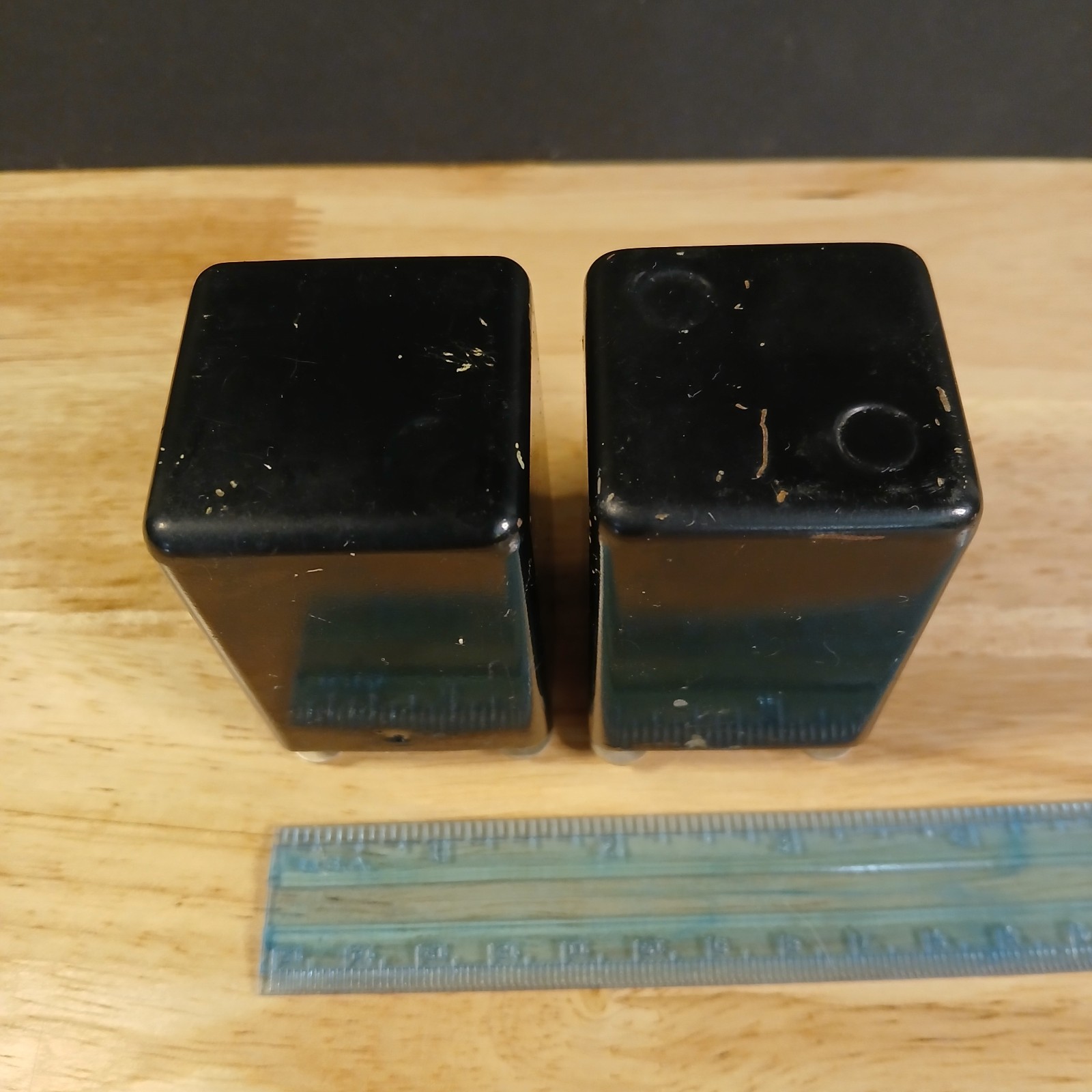 Matching Pair 1950's RCA 8516392-1 Audio Input Transformers Brass Hardware 1.5"