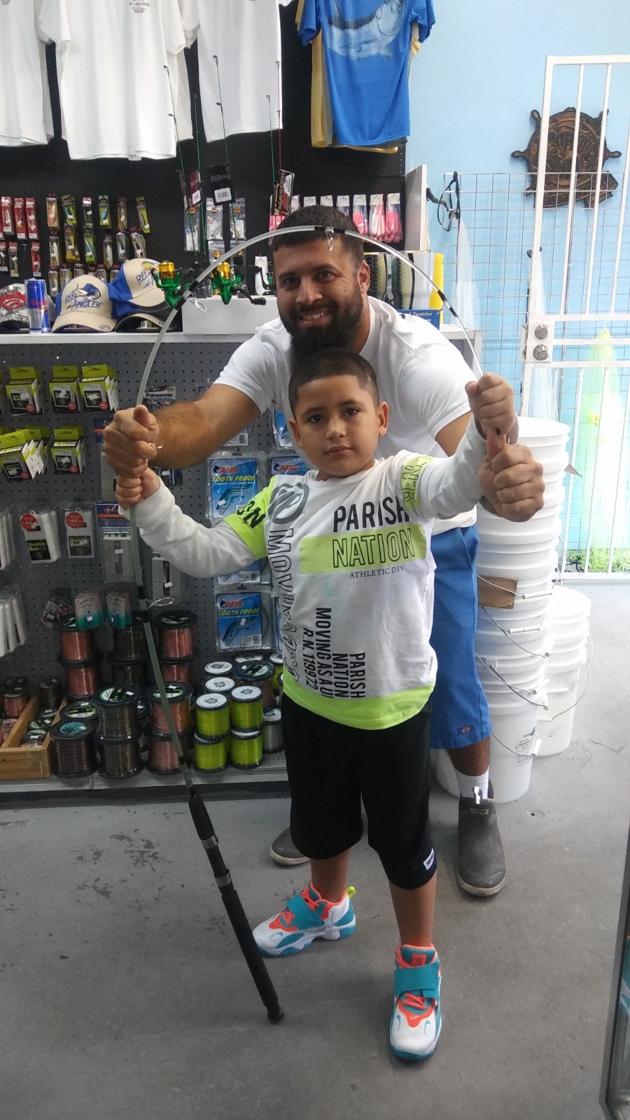 Spinning Rod - LARGO STICK I 7ft 1 Section 7 guides -Hook holder - Not Ugly