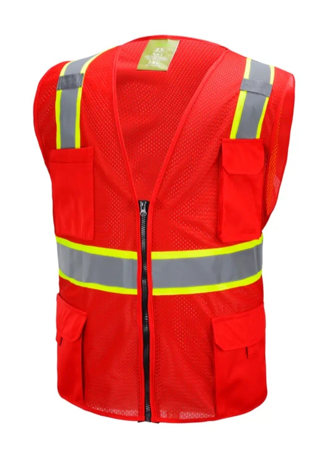 Two Tones Safety Vest ,With Multi-Pocket