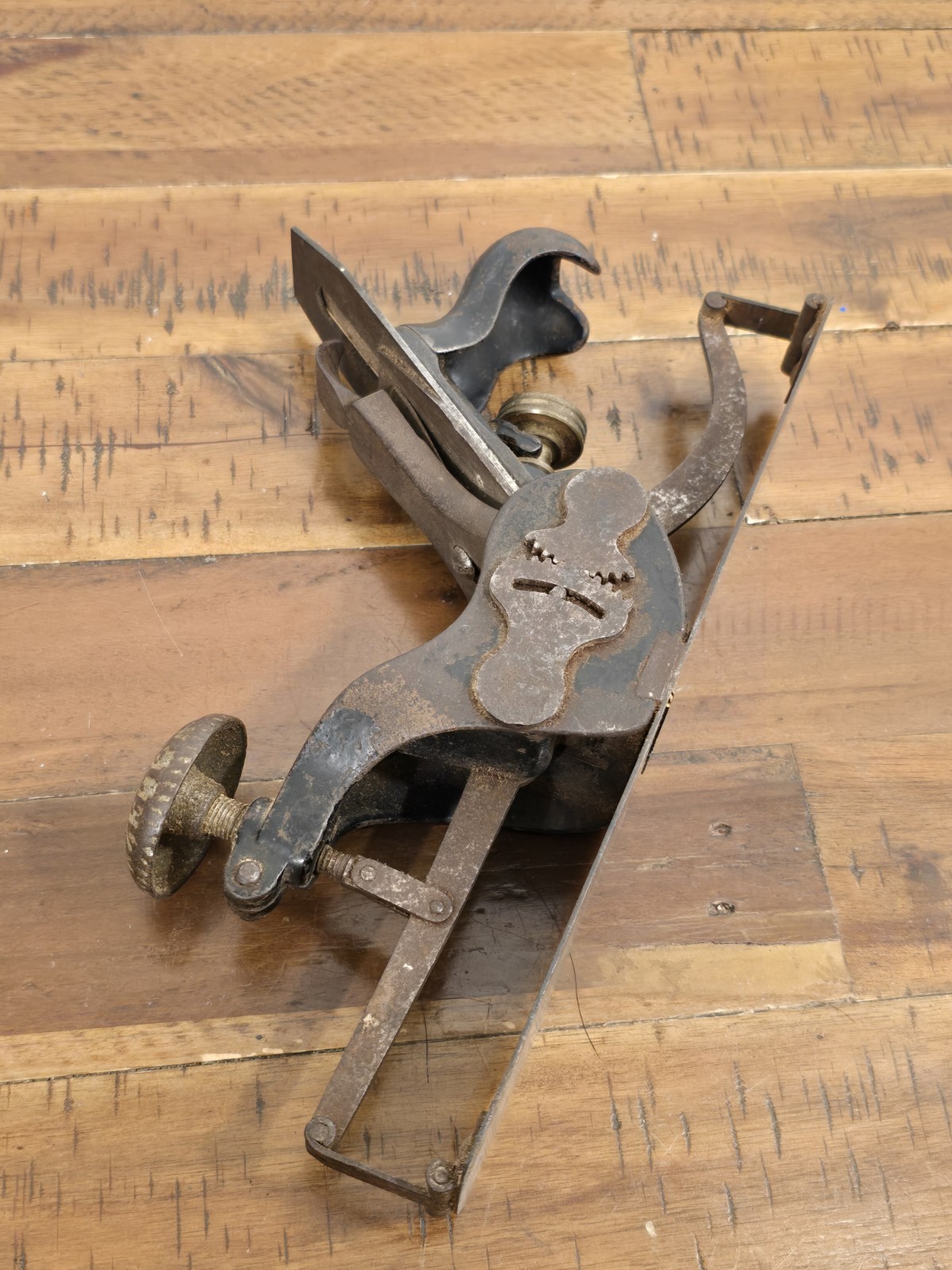 Antique STANLEY Rule & Level Co No 113 Compass Plane Unique