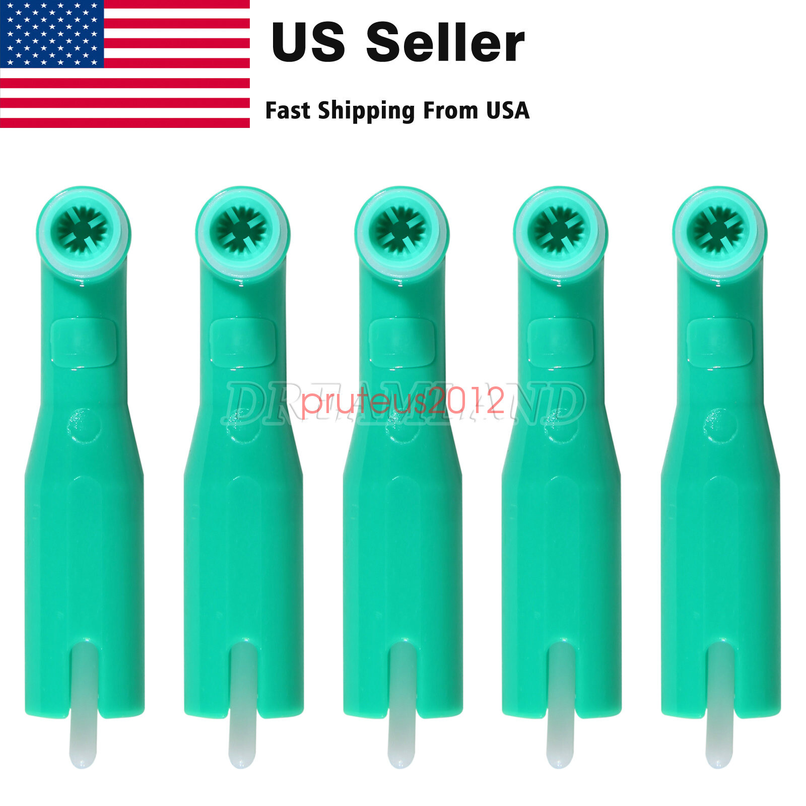 100pcs Dental Disposable Prophy Angles Soft Cup Latex Free Right Angle 90° angle