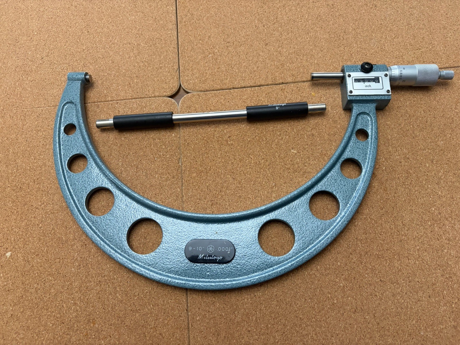 Mitutoyo Mechanical O.D. Micrometer Set 6”-12” Excellent Condition!!!!