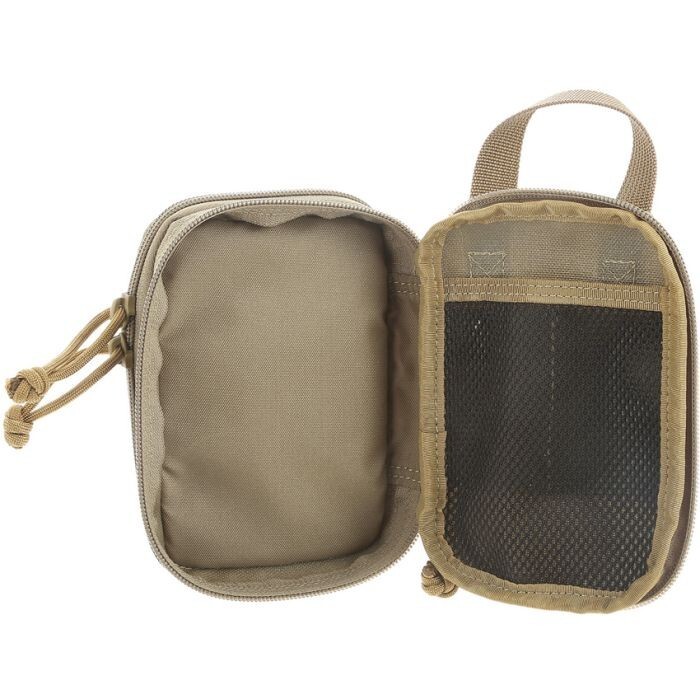Maxpedition Double-Decker Mini Pocket Black Full Clamshell MOLLE And PALS-Ready