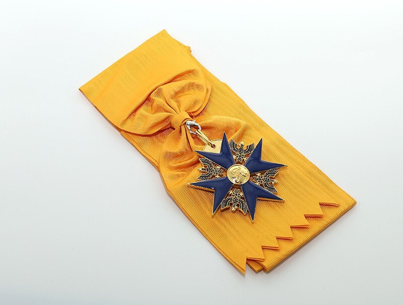 Prussian Grand Cross of the Order of Black Eagle sash