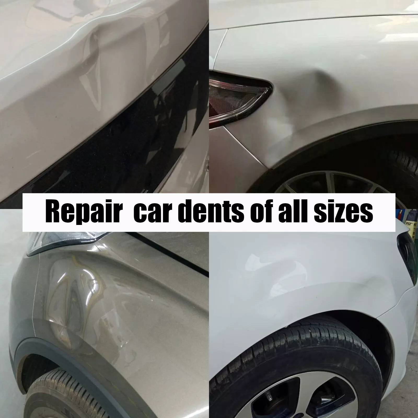 9Pc Heavy Duty 5Lb Dent Puller Slide Hammer Kit Car Auto Body Sheet Metal Repair