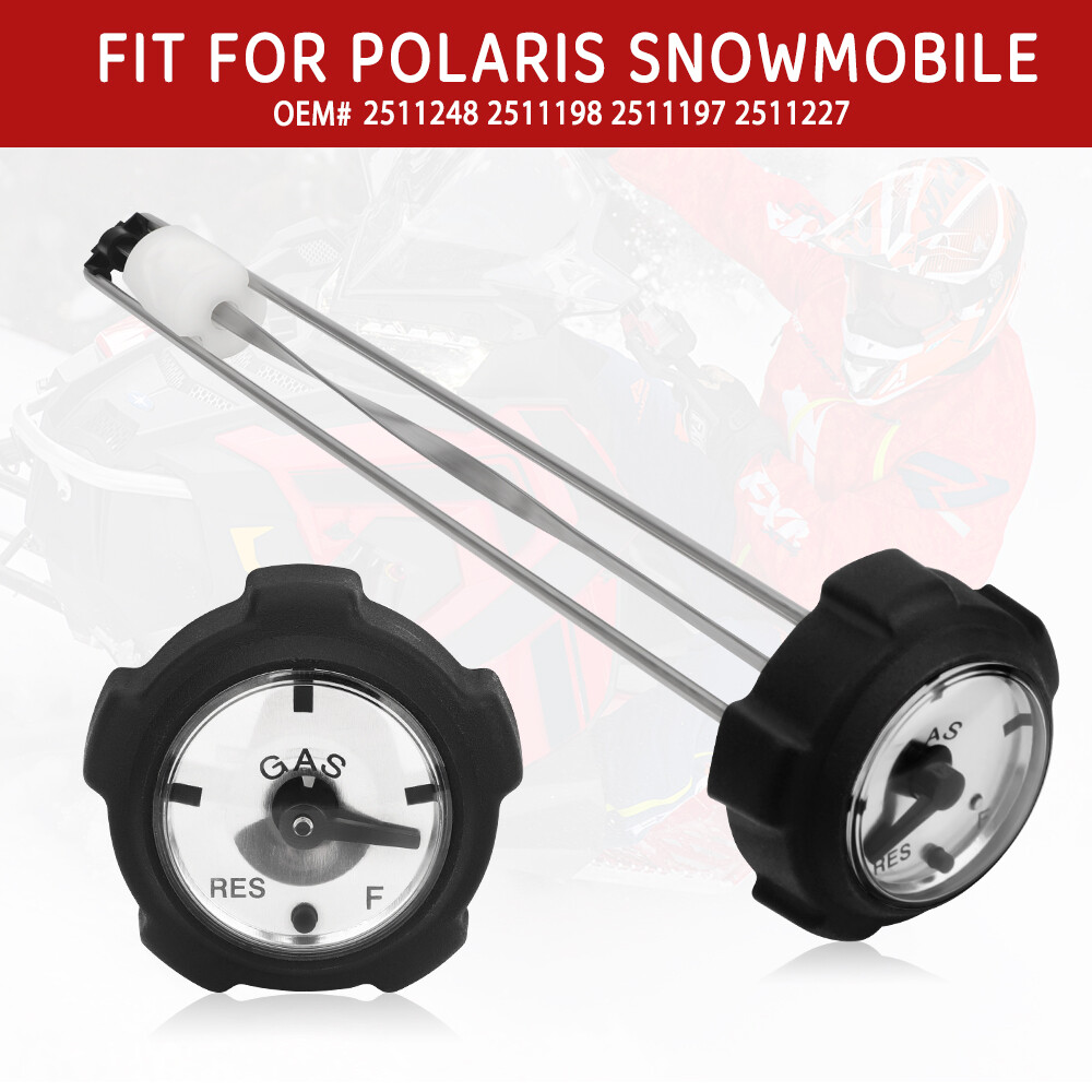Fuel Gauge Gas Cap 2511248 2511198 for Polaris Snowmobile 440 500 600 650 700