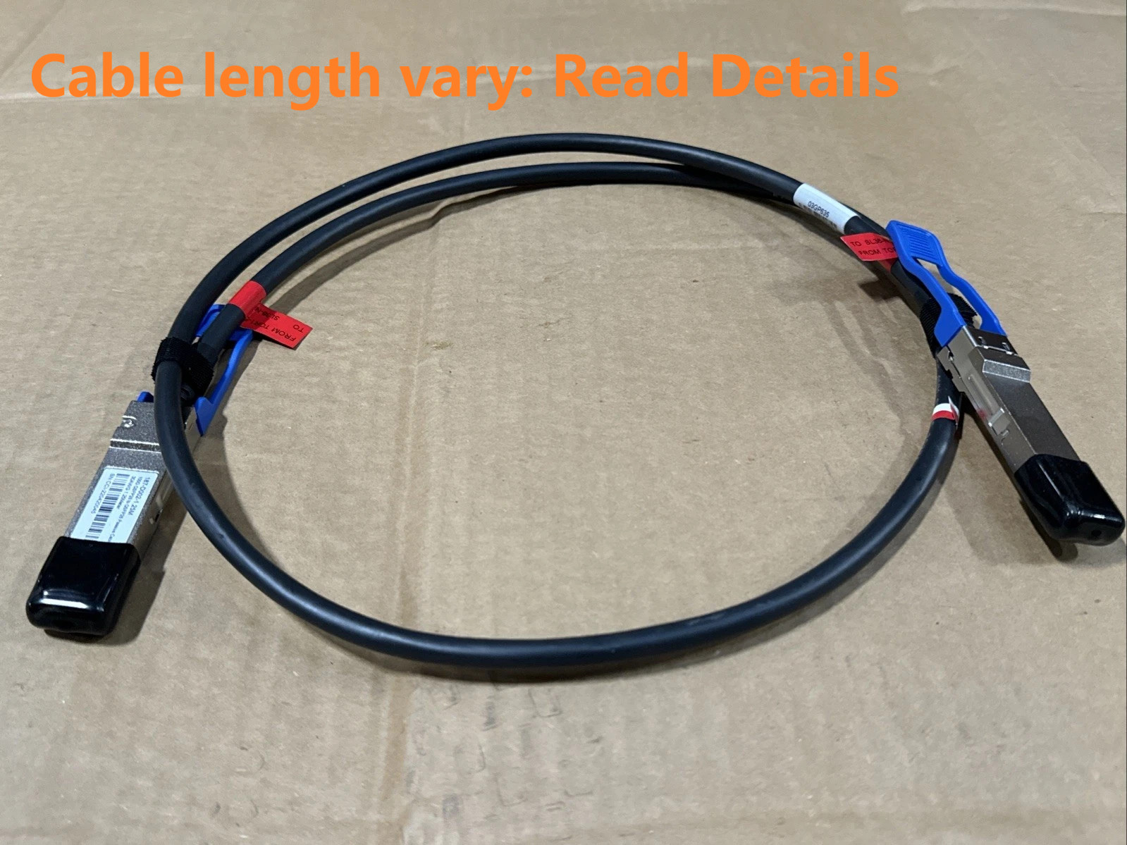 CCI 100GbE QSFP28 to QSFP28 PVC 30AWG Passive Cable 187-D002-1