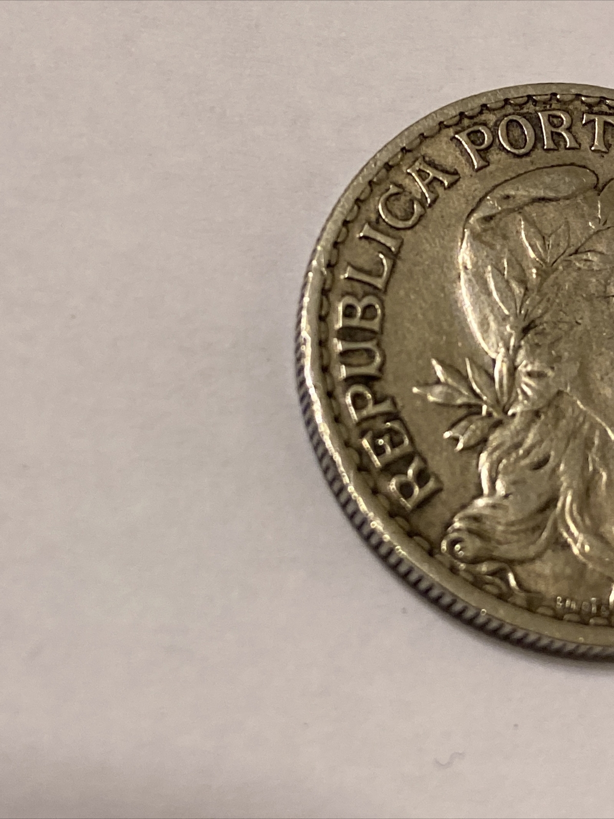 Rare Republica Portuguesa 1935 1 ESCUDO G3D