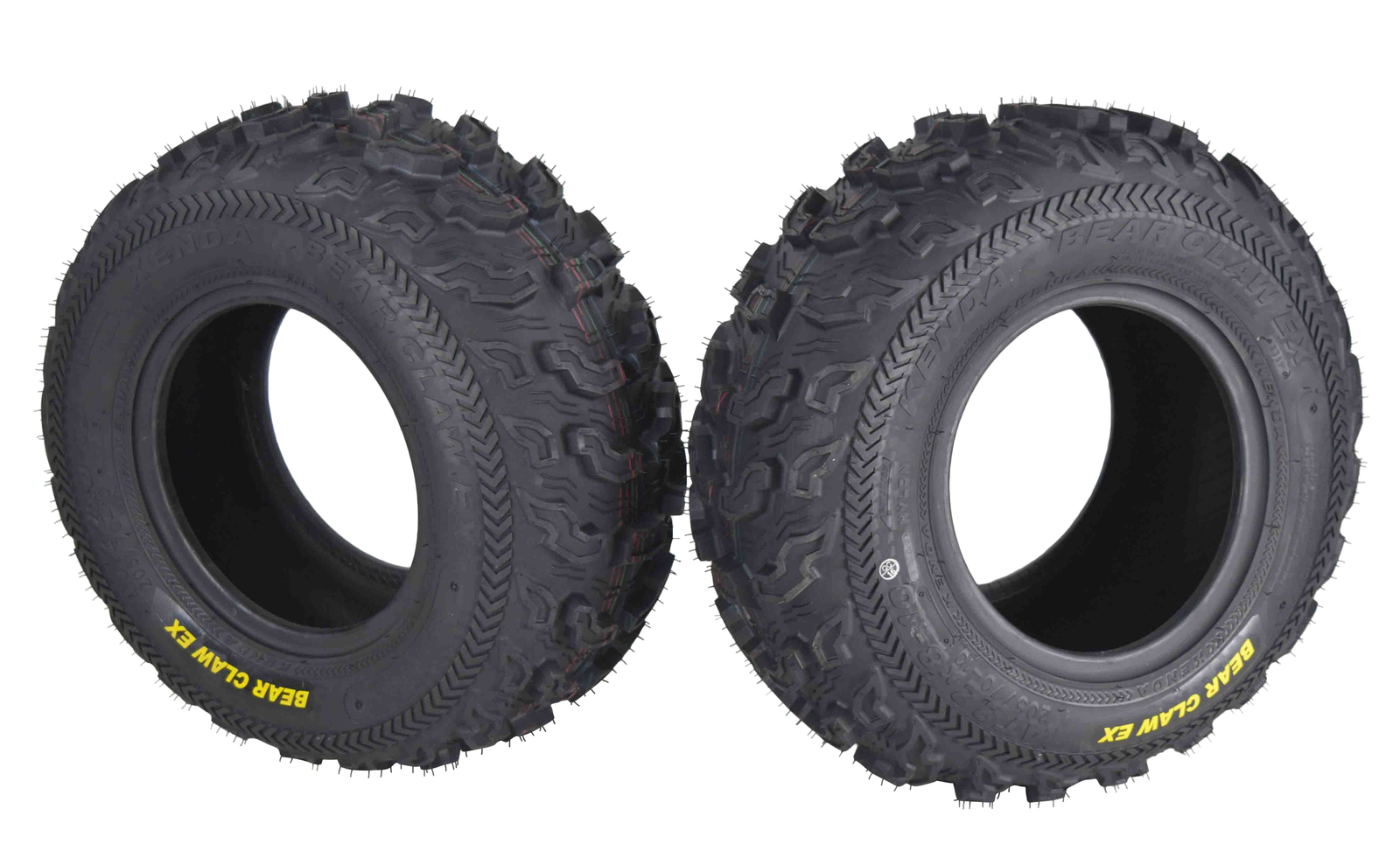 Kenda Bear Claw EX 22x8-10 F 22x11-10 R ATV 6 PLY Tires Bearclaw - 4 Pack Set