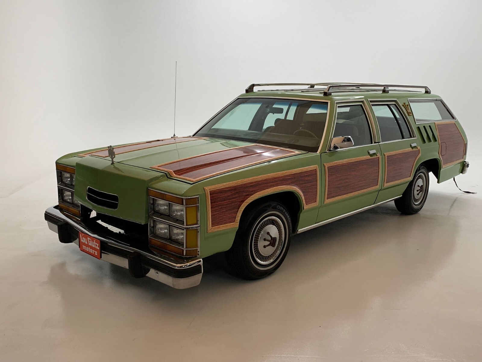 National Lampoon's Vacation | Truckster | LOU GLUTZ | METAL Prop License Plate