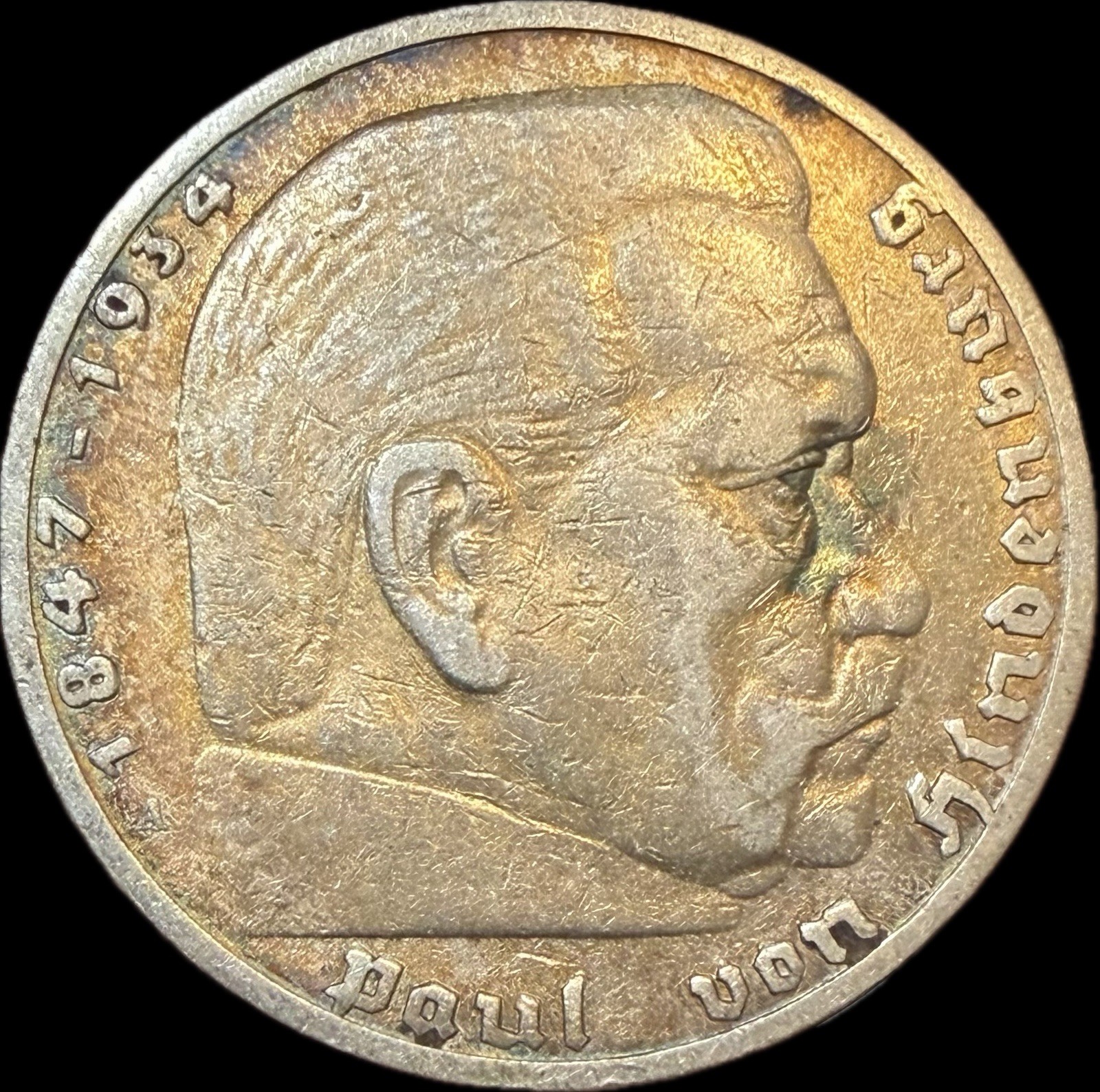 4 silver coins Of The German Third Reich