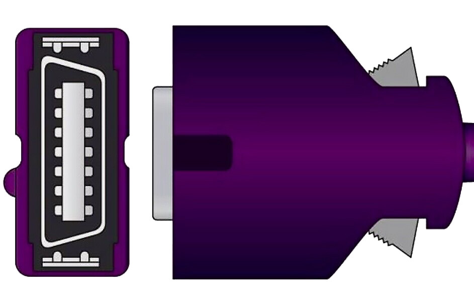 Nellcor DOC-10 Spo2 Adapter Cable Compatible - Same Day Shipping