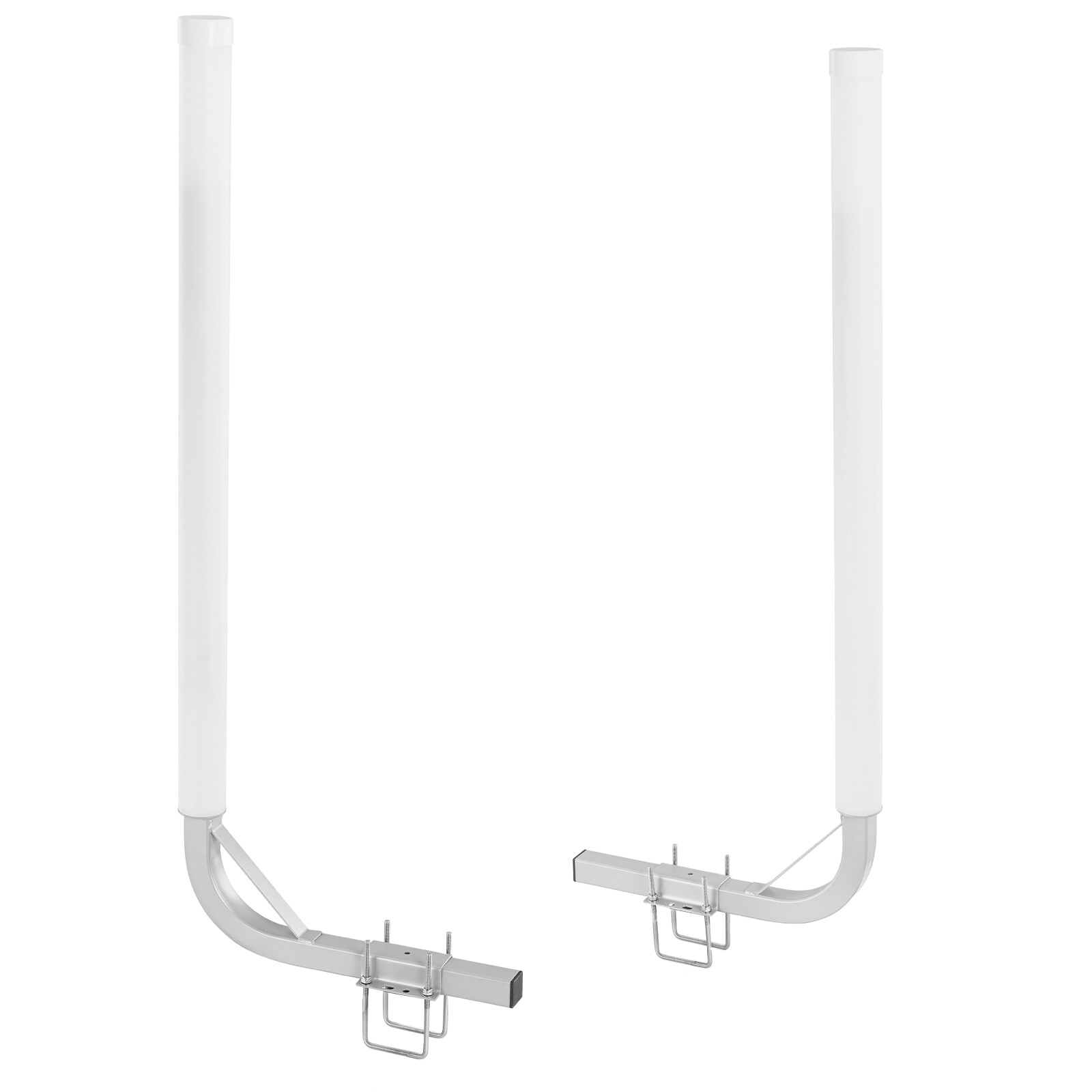 VEVOR Boat Trailer Guide 48” Galvanized Guide on Poles Kit w/Stiffener&PVC Tubes