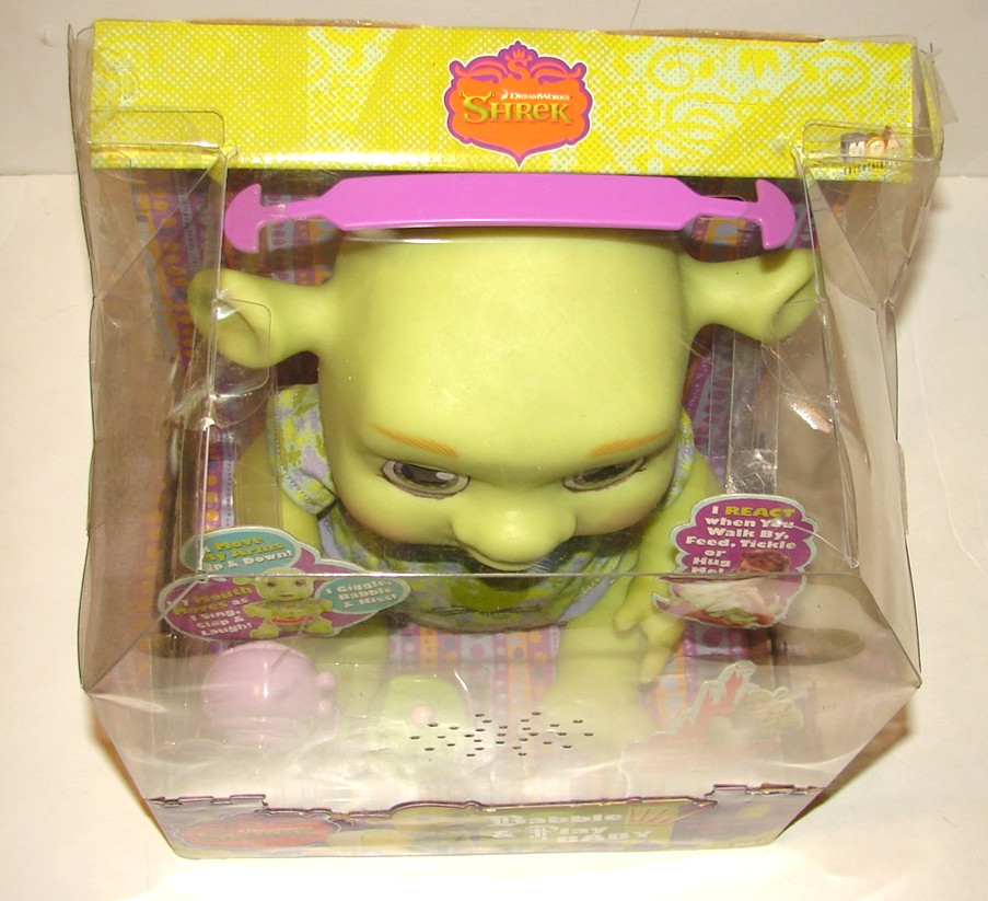 2007 SHREK The Third Babble & Play BABY OGRE 12” MGA Entertainment *NEW* NOS