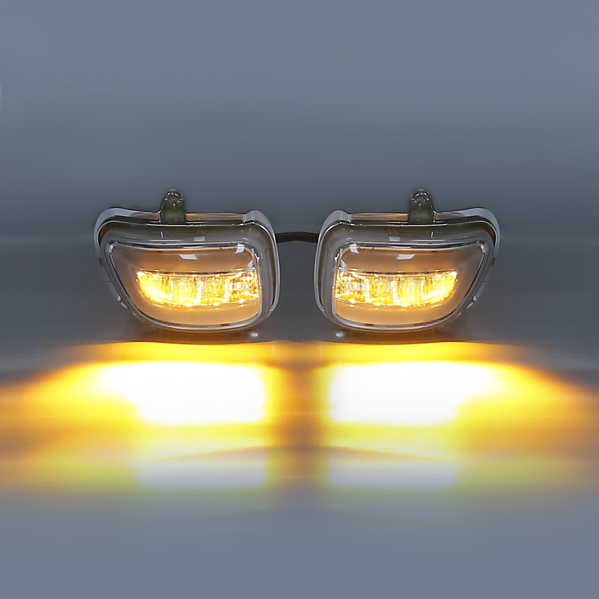 Front LED Turn Signals Light Fit For Honda Goldwing 1800 GL1800 2001-2017 2016