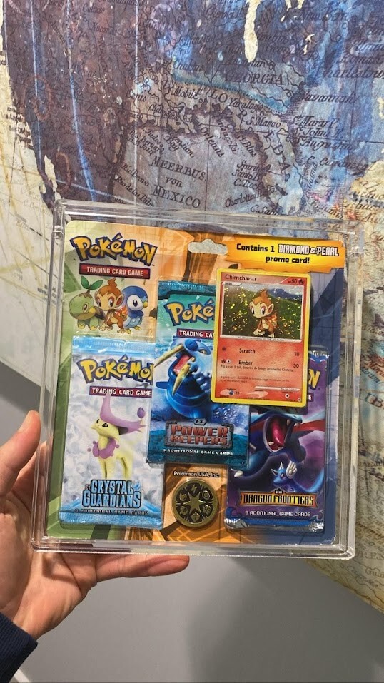 EX Series 3 Pack Blister Acrylic Case