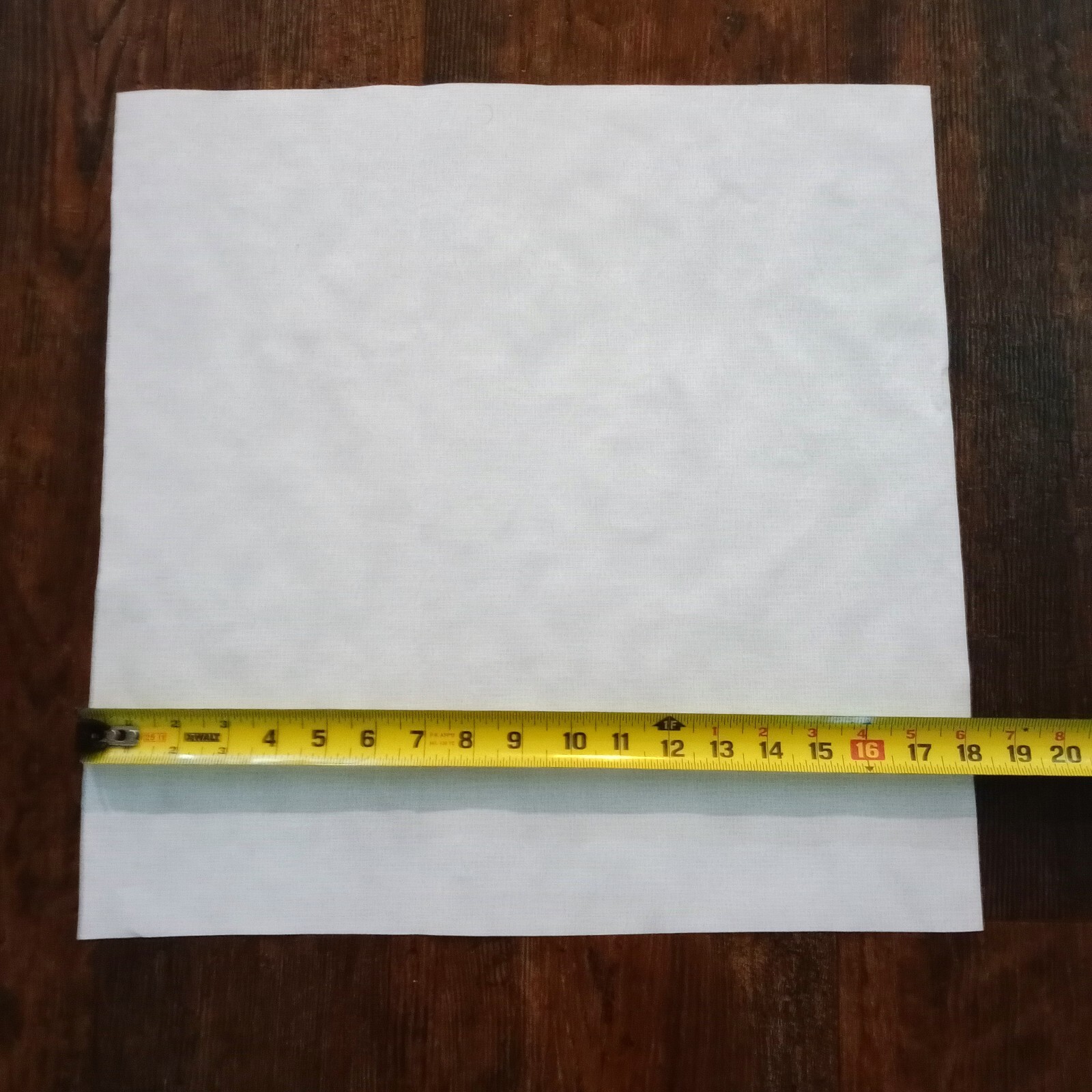 18" X 18" Tyvek HomeWrap Sheet Moisture Barrier Tent Camping Footprint Crafting