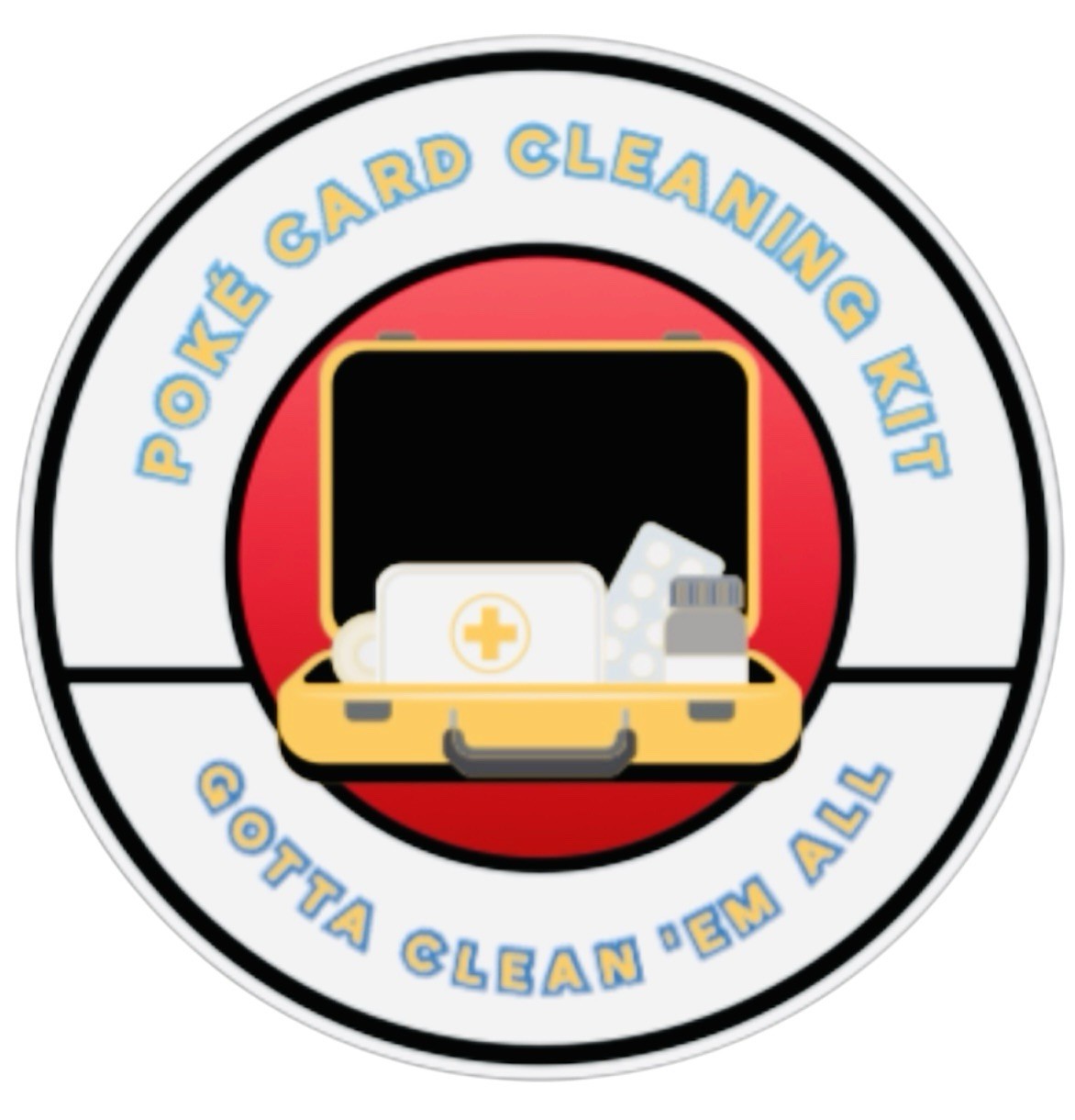 Pokemon Card Cleaning Kit Spray Polish Grading Restoration Tool Card Care Panini