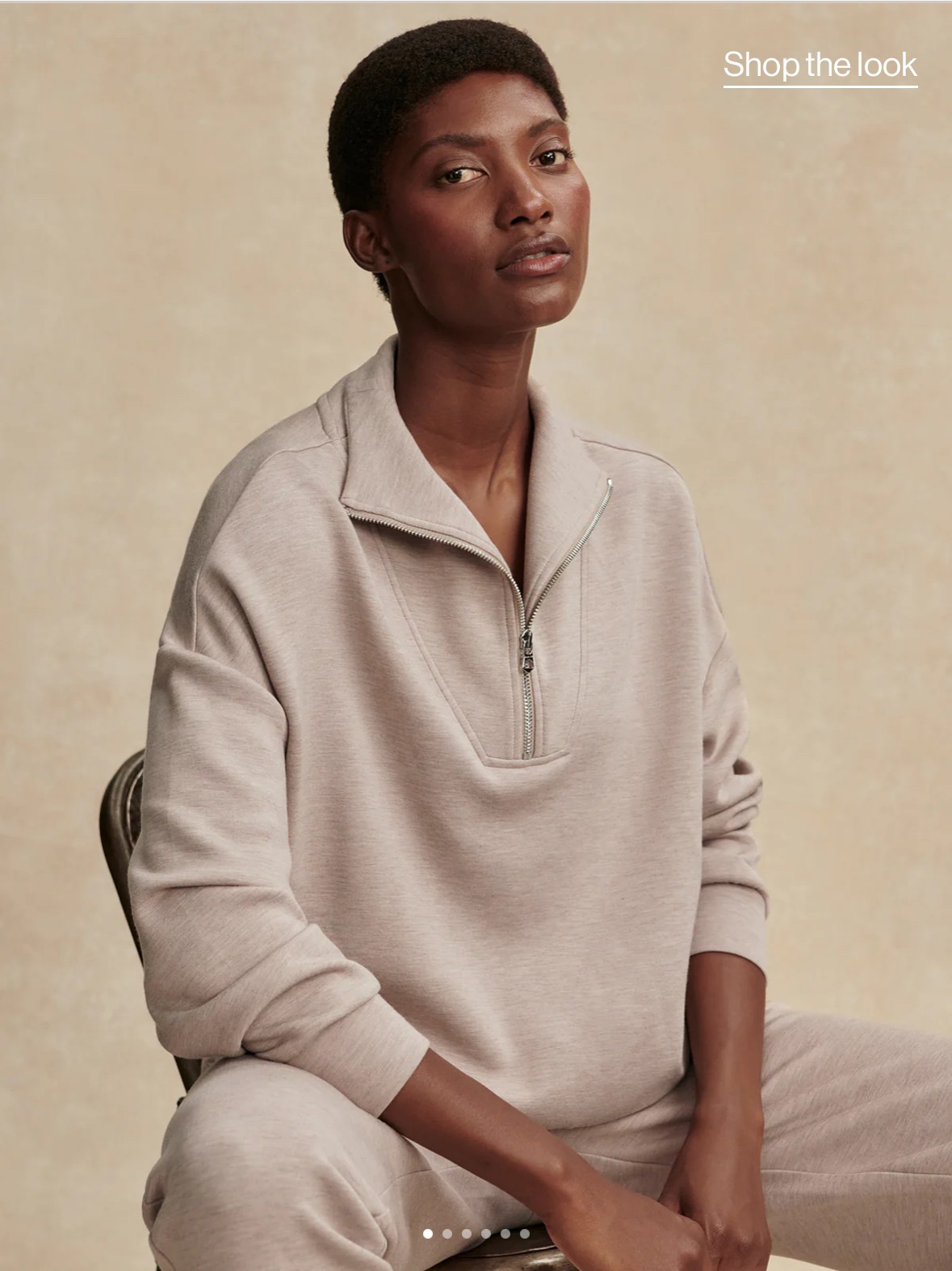 Varley Hawley Half-Zip Sweat - CHOOSE SIZE - CHOOSE COLOR - BRAND NEW