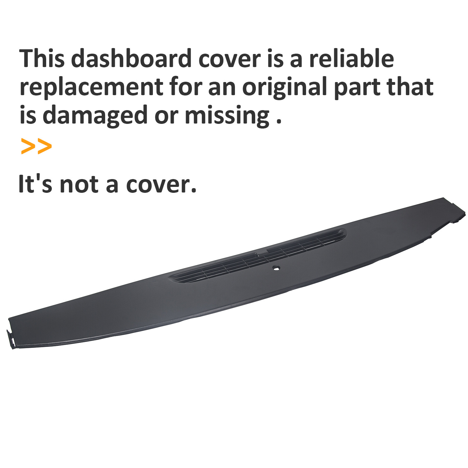 Upper Dash Front Section Trim Panel For 07-13 Chevrolet GMC replace 23224733