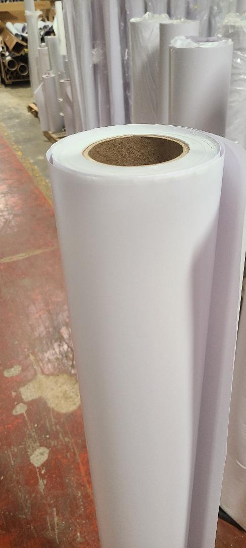 3.0 mil Gloss Clear Vinyl Cold Pressure-Sensitive Laminate Self-Adhesive UV 4-YR