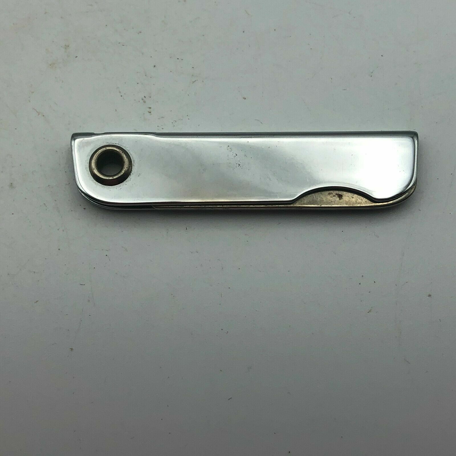 Vintage Bassett 80 USA Folding Knife Bottle Opener Combo FOB From A Keychain ()