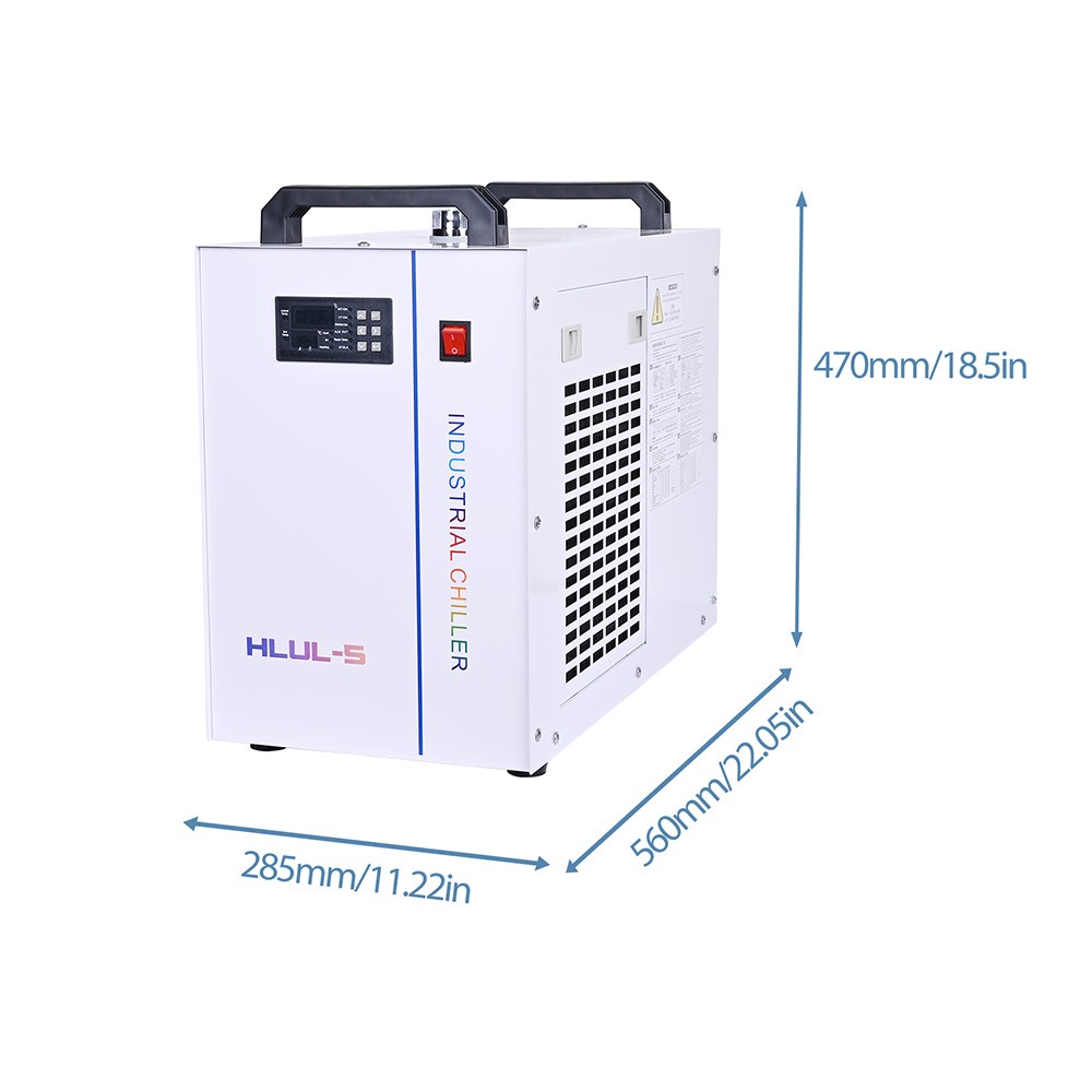 HLUL Water Cooling Chiler for 5W UV JPT CRS Laser Marking Machine