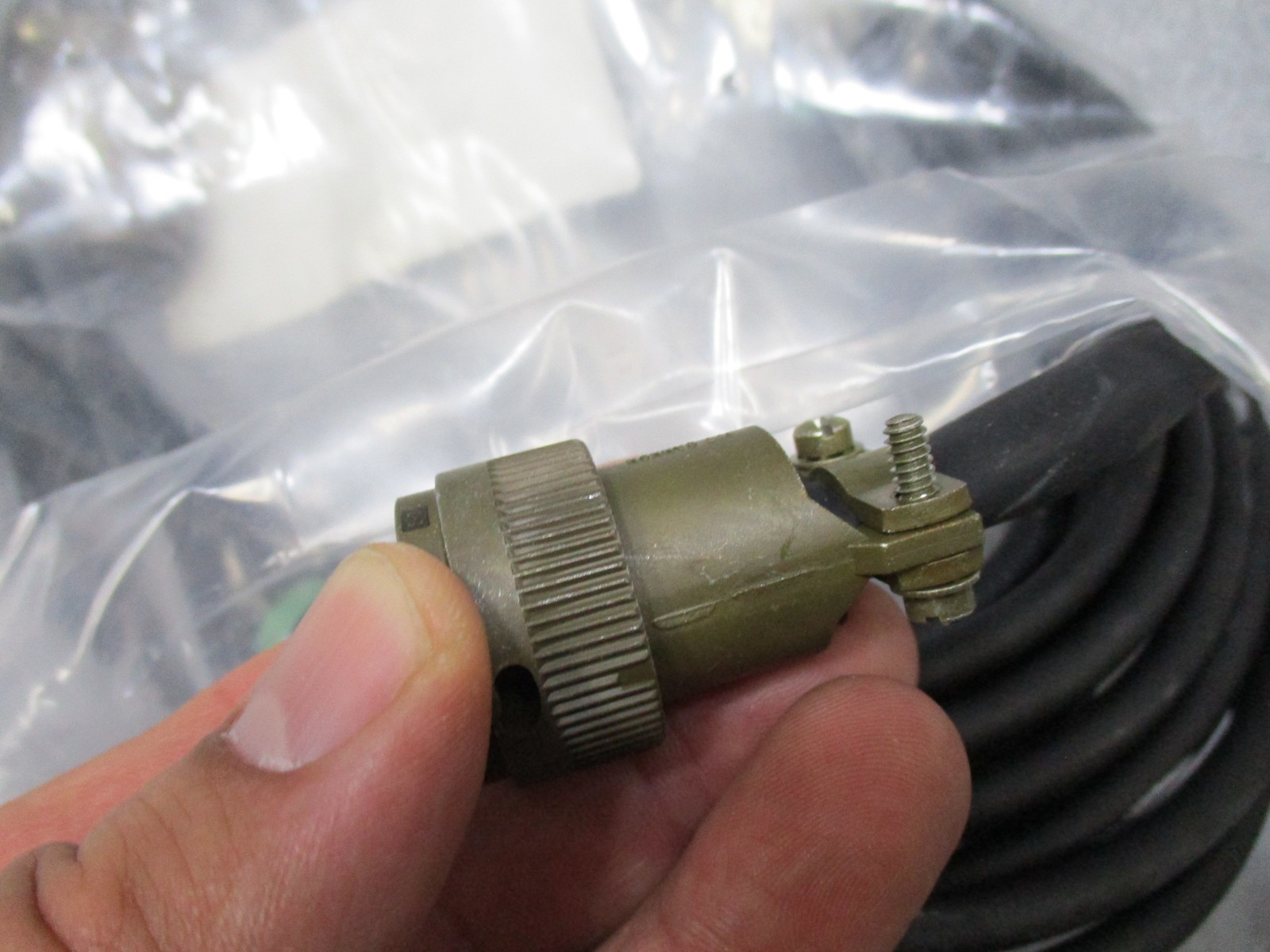 David Clark 40935G-04 Remote Headset Station Interface Cable Military Army - New