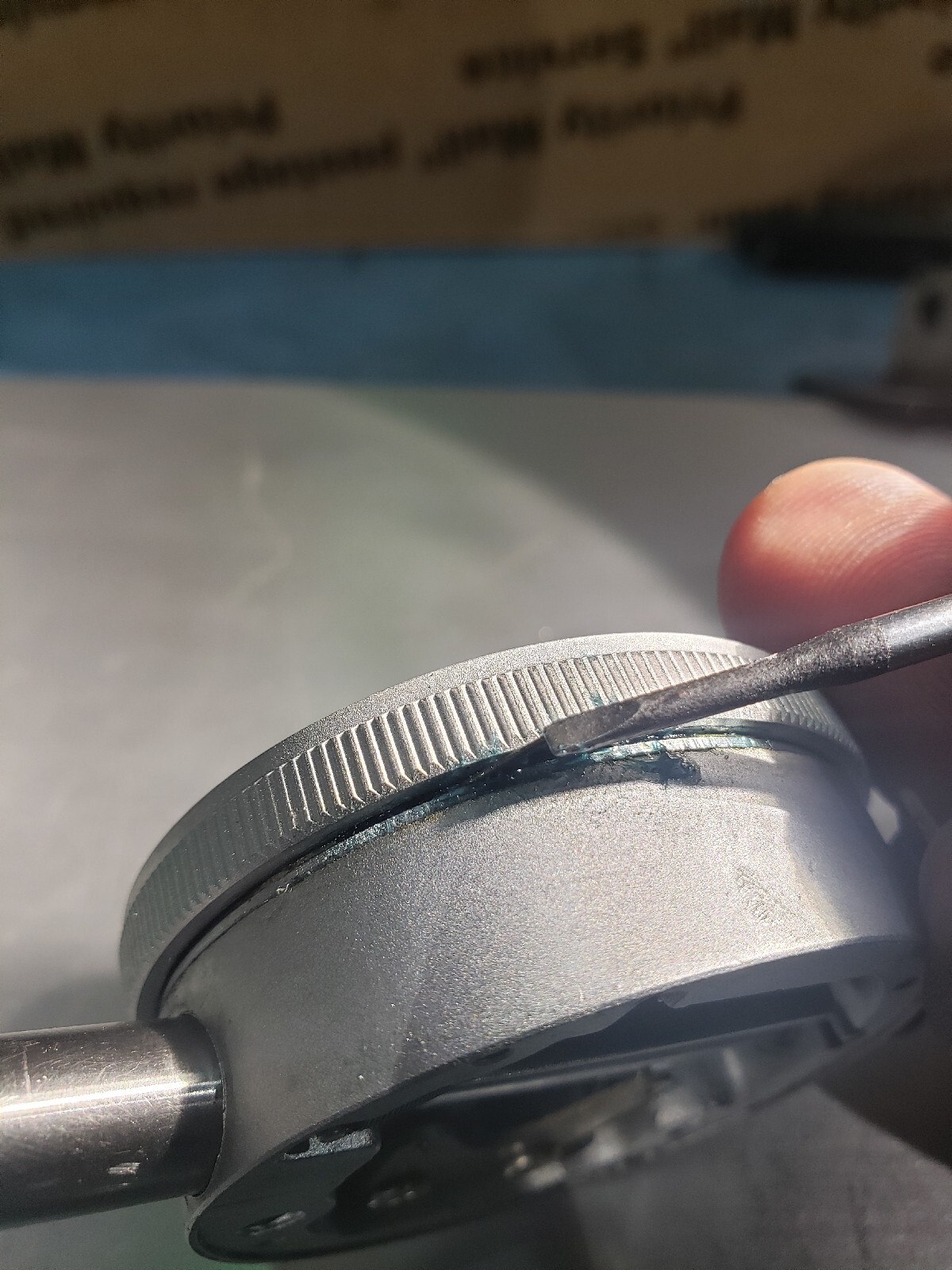 New bezel with lens only for Mitutoyo dial indicator made in USA.