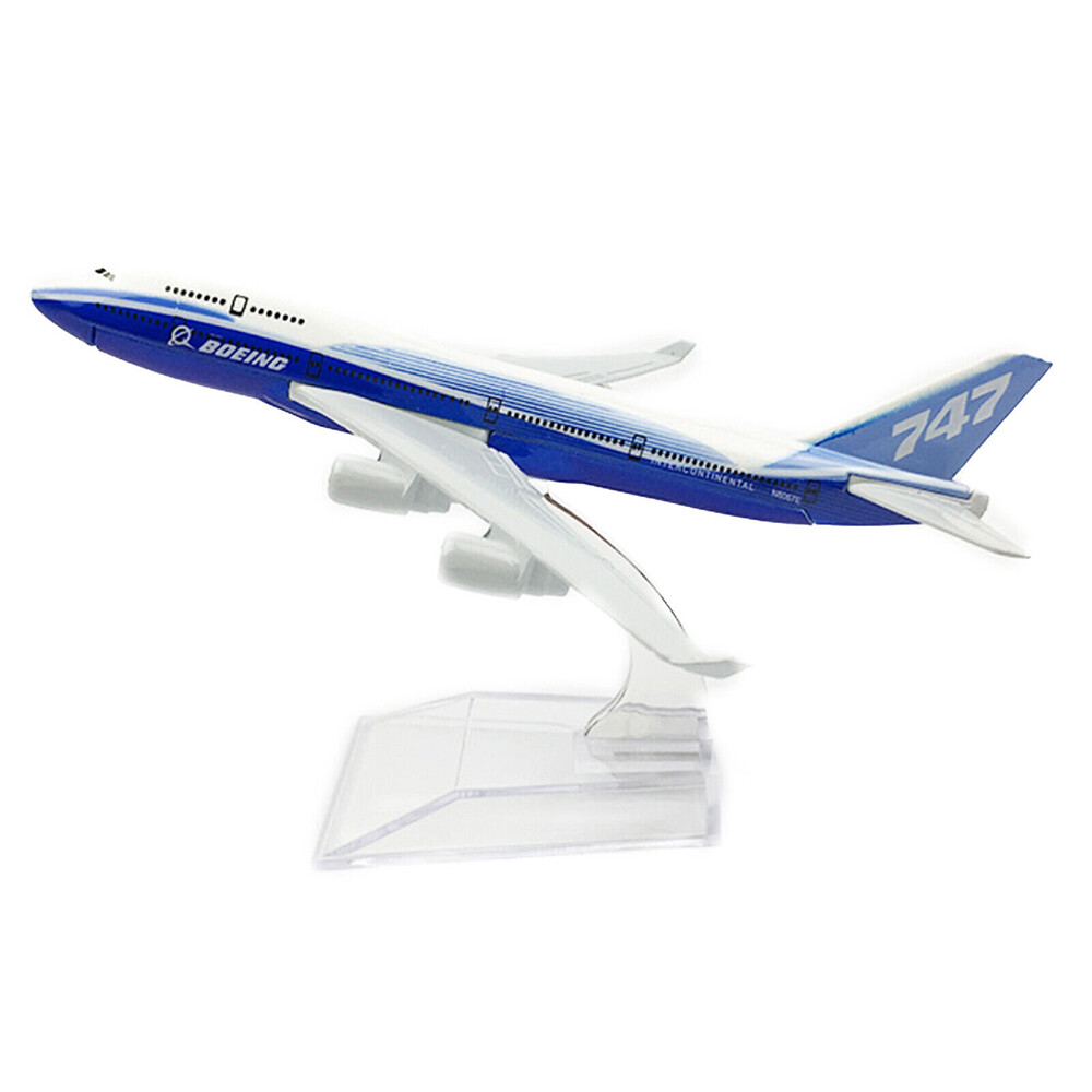 1:400 B747 Prototype Plane Model Airplane Simulation Aircraft Collection 16cm