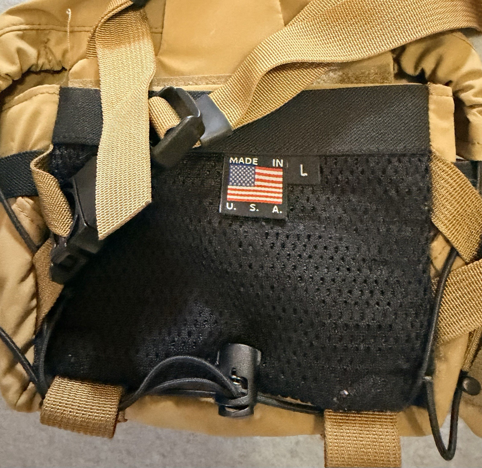 Stone Glacier SKYLINE Bino Harness (L) + Range Finder Pouch, Coyote