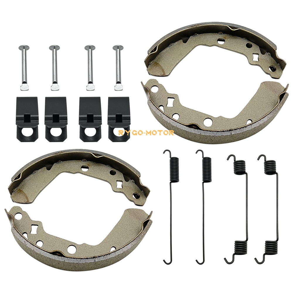 Front & Rear Brake Shoes Kit for Suzuki King Quad 300 LTF4WDX LTF300F 1991-2001
