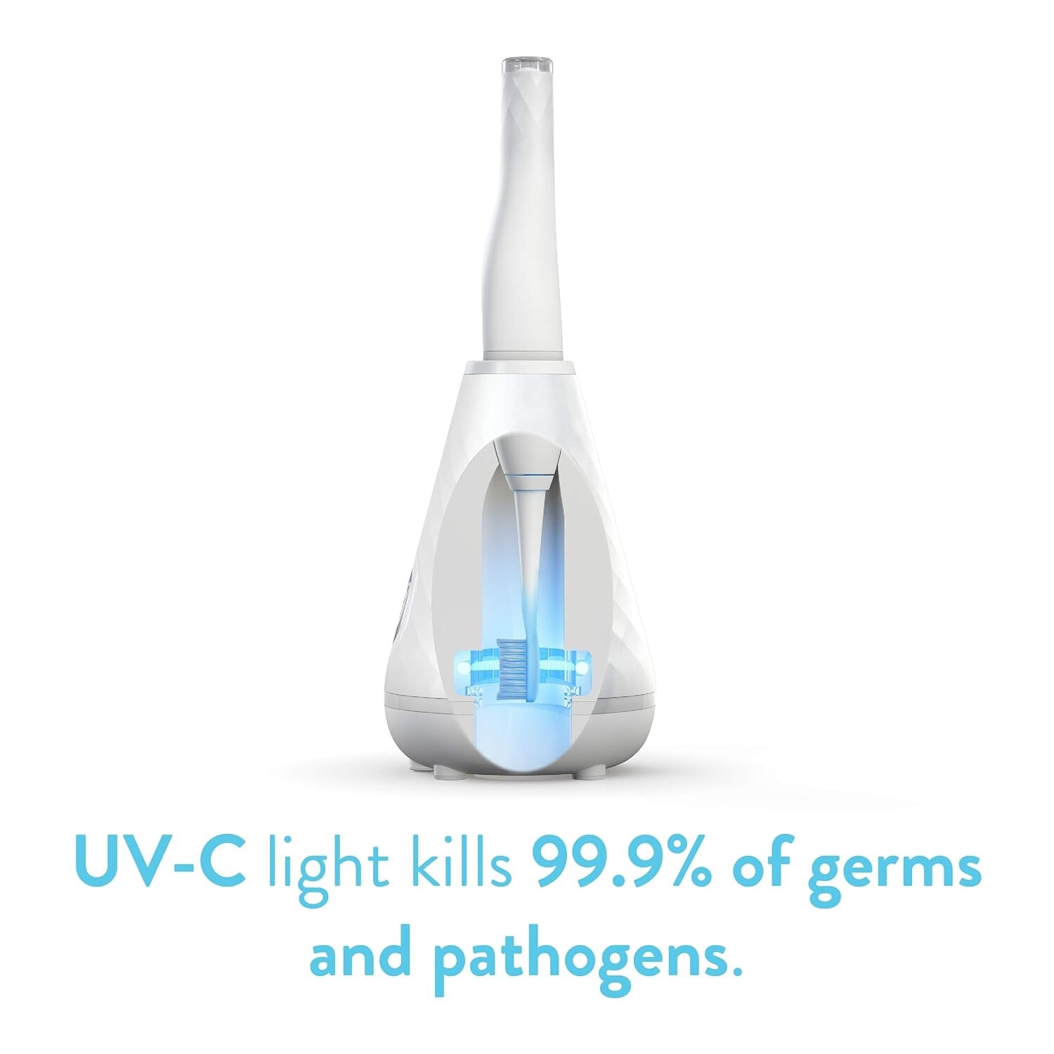 Tao Clean UMMA DIAMOND Sonic Toothbrush with UV Sanitizing Cleaning Station WHT