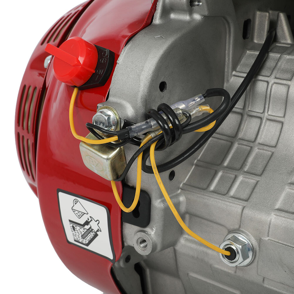 GX390 15HP Engine 1" Horizontal Shaft Recoil Start with Low Oil Shutdown New