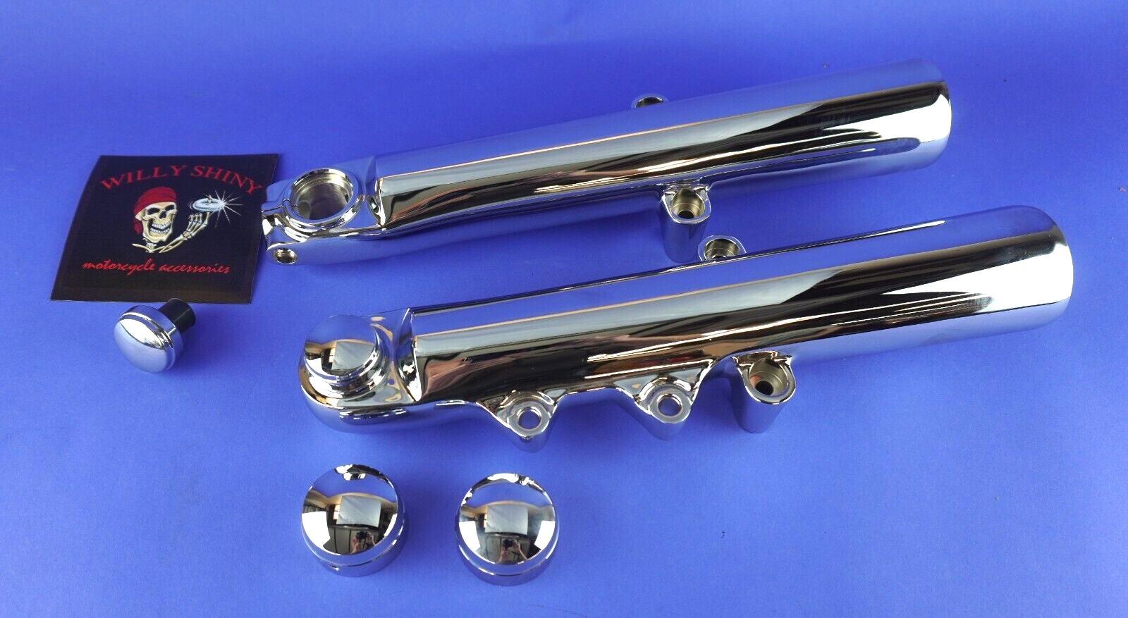HARLEY 2018 - 2024 SOFTAIL HERITAGE DELUXE FORK LEGS CHROME EXCHANGE