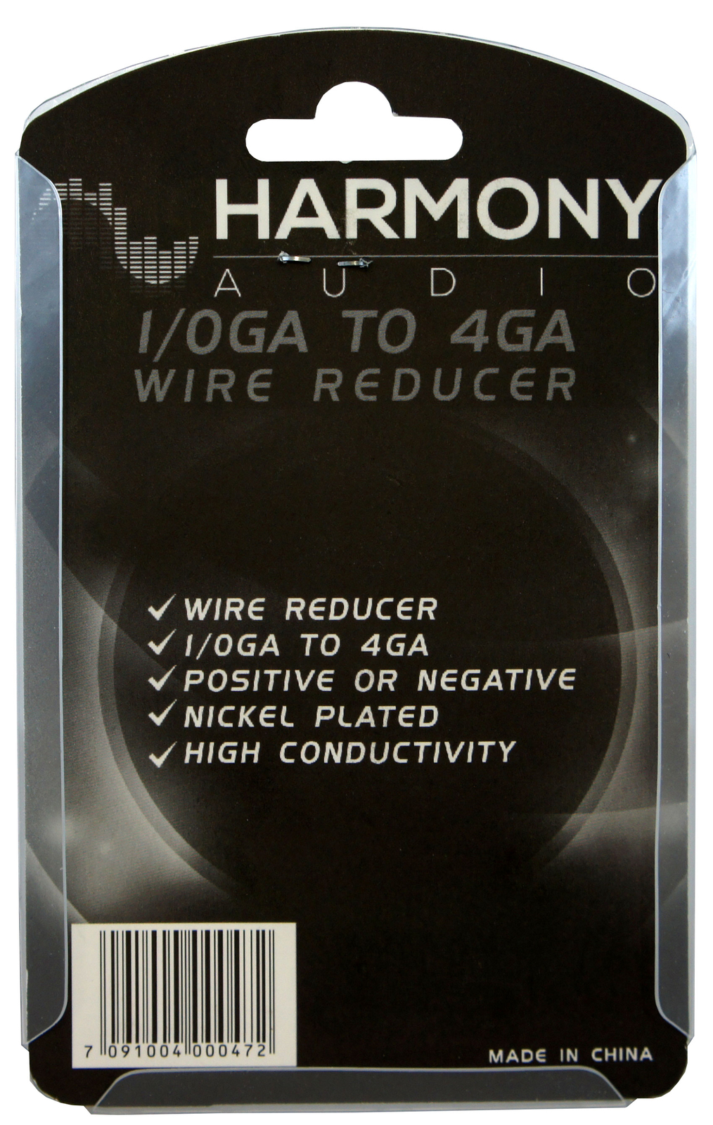 Harmony Audio HA-WR04 Car Stereo Power or Ground 1/0 to 4 Gauge Wire Reducer New