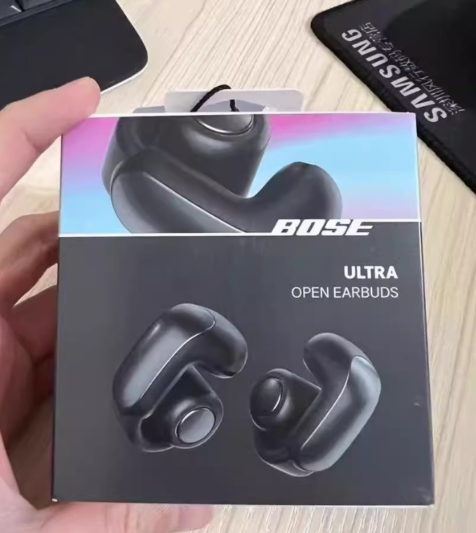 BLACK BRAND NEW SEALED BOSE ULTRA OPEN-EAR TRUE WIRELESS BLUETOOTH EARPLUGS