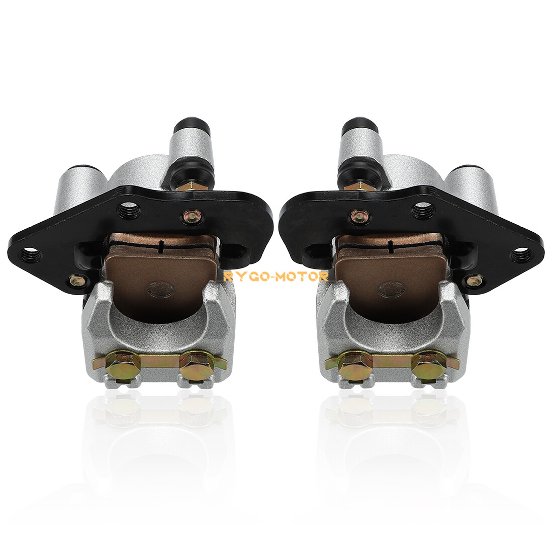 Front Brake Calipers & Disc Rotor for Kawasaki Prairie 360 KVF360 4x4 2003-2013