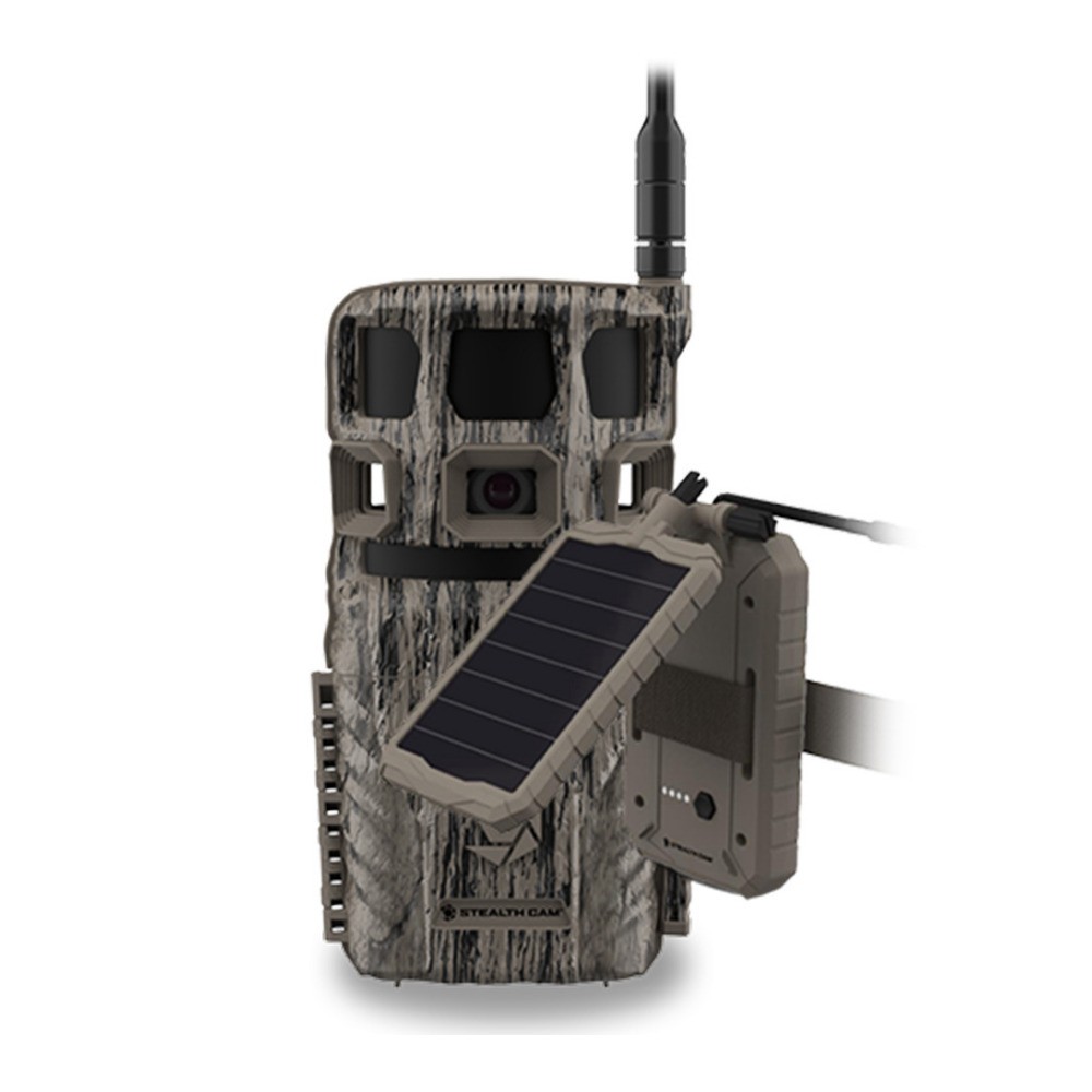 Stealth Cam Revolver Pro 2.0 Trail Camera with Solar Battery Pack