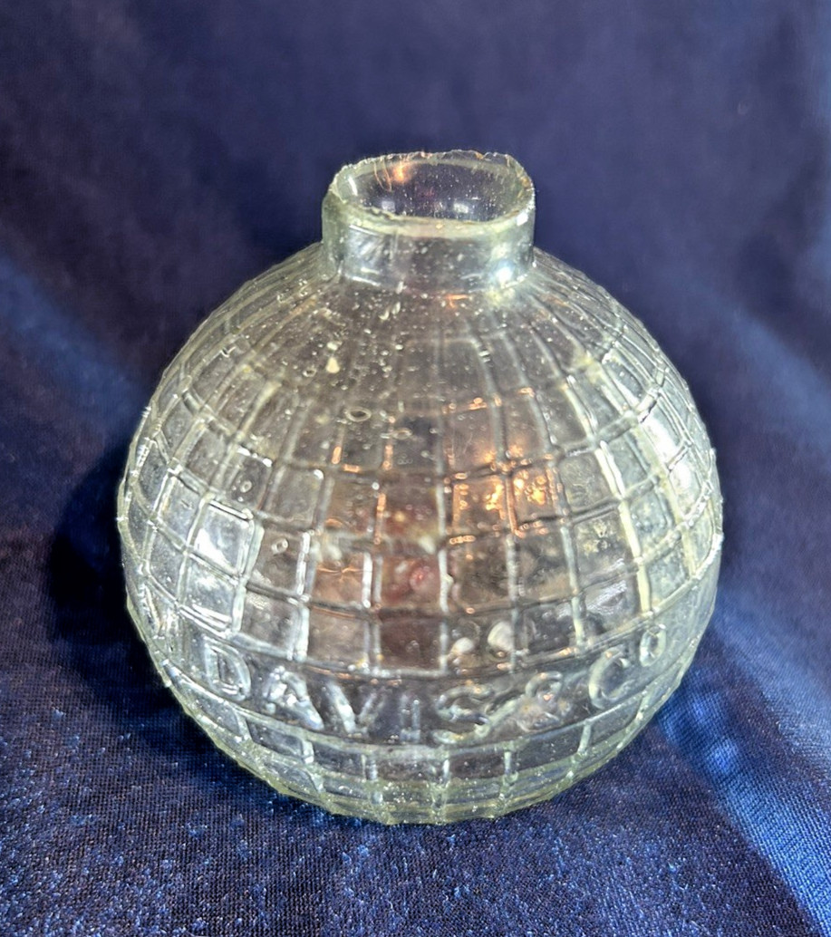 VERY RARE Globe lamp M. DAVIS & CO UNIVERSAL LAMP [ NOT TARGET BALL ]