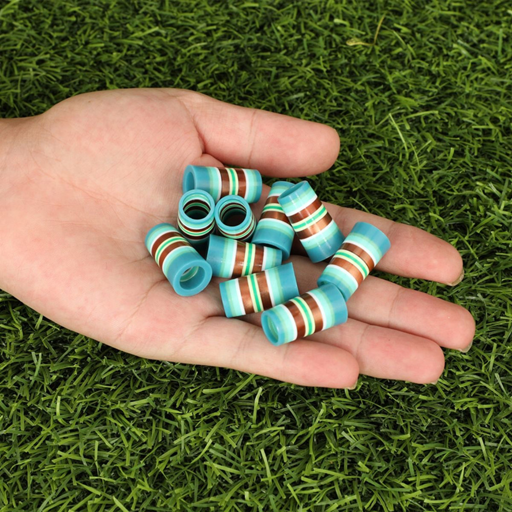 10pcs Hard Color Golf Shaft Ferrule Fit Iron Wedge Club 9*24.5*14mm Tip.355