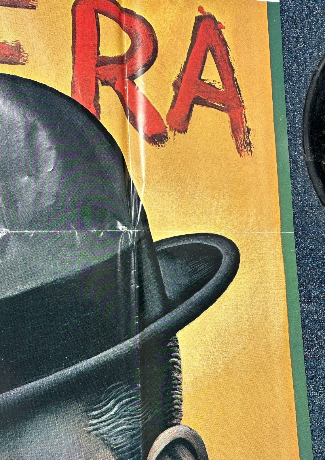 Vintage "The Three Penny Opera" Vivian Beaumont Theater Poster by Paul Davis