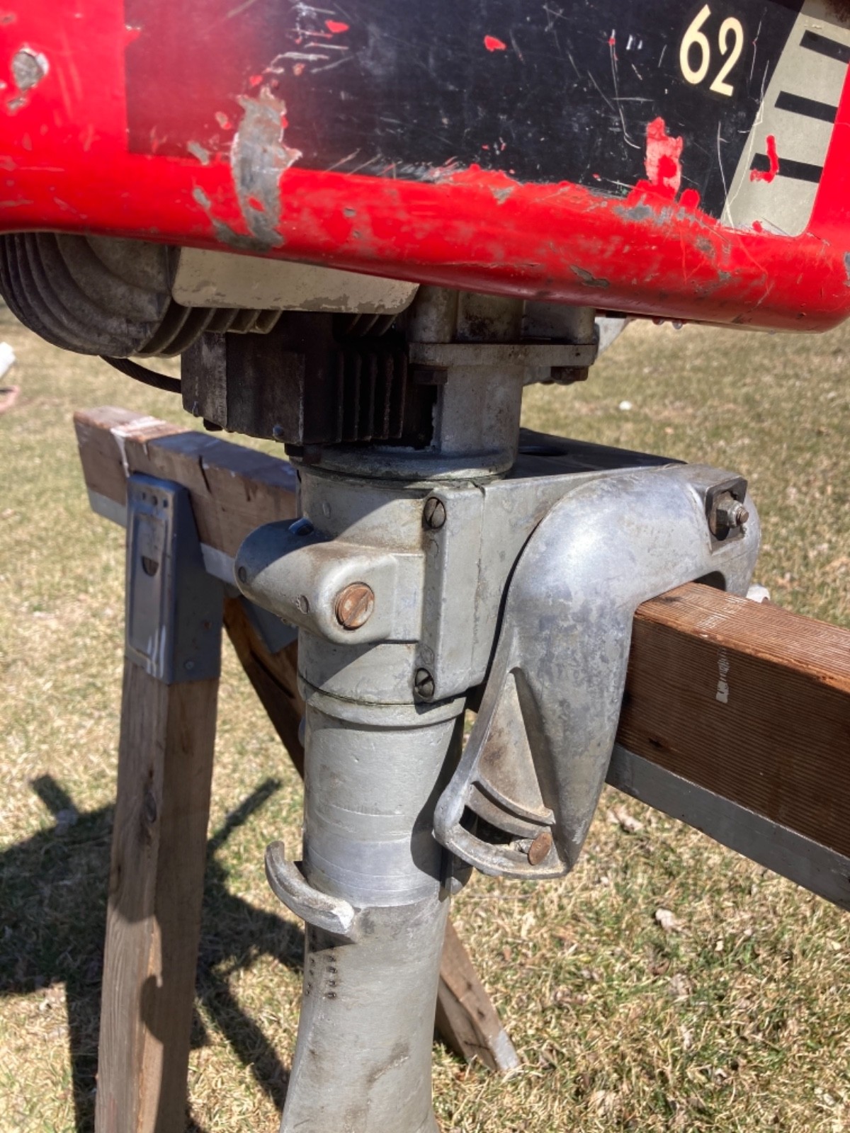 1956 Clinton Model 62R Outboard Boat Motor 5.5 HP Very Nice