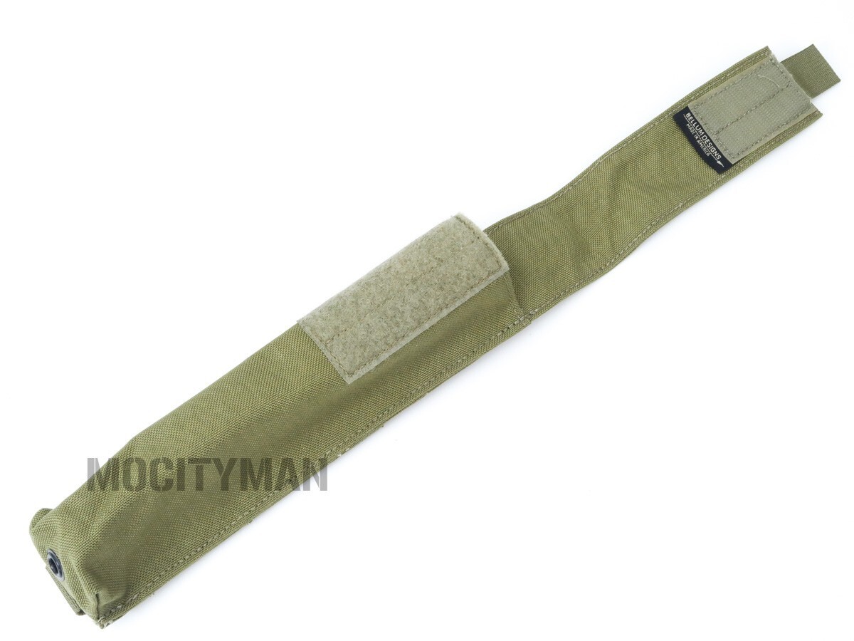 Bellum Designs Pop Up Flare Pouch Khaki USA Made